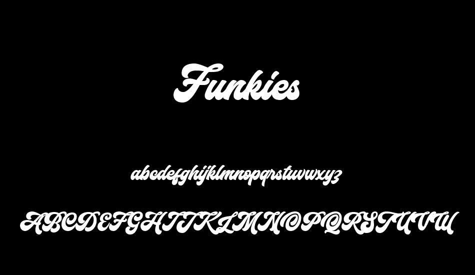 Funkies font