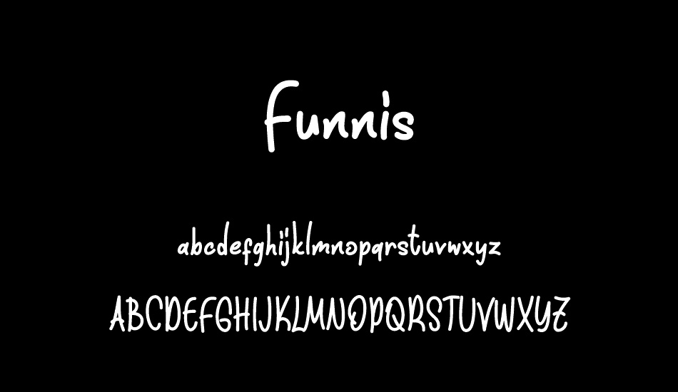 Funnis font