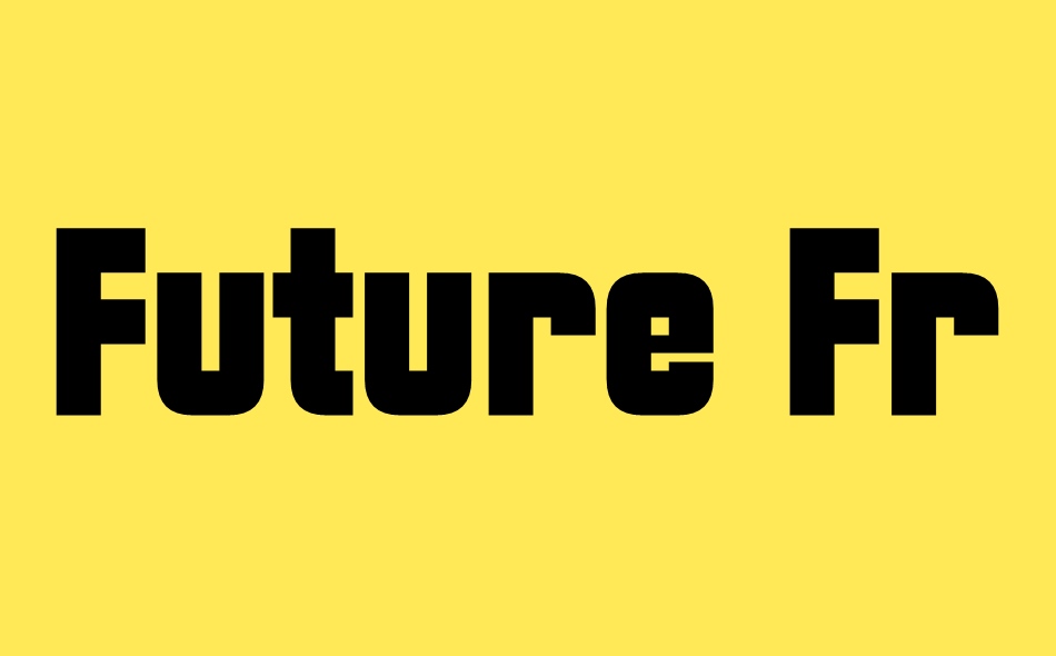 Future Friends font big