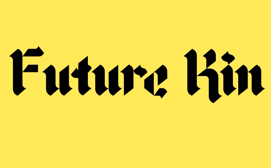 Future Kings font big