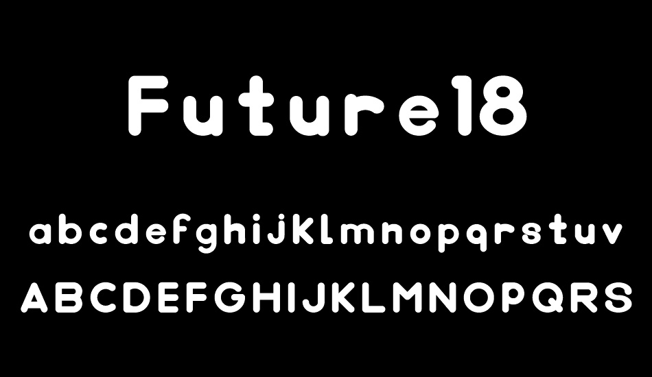Future18 font