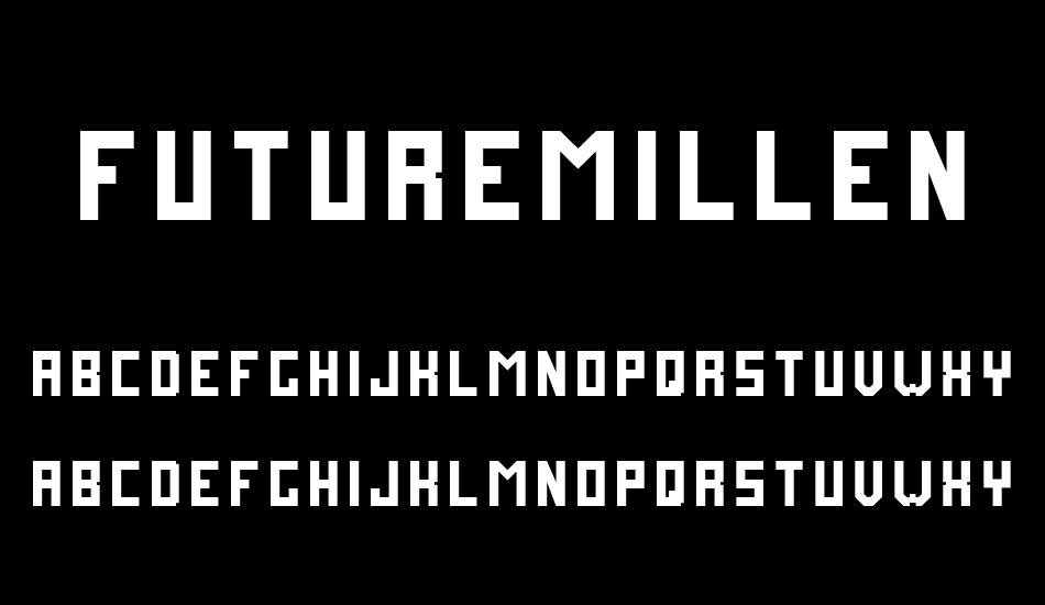 FutureMillennium font