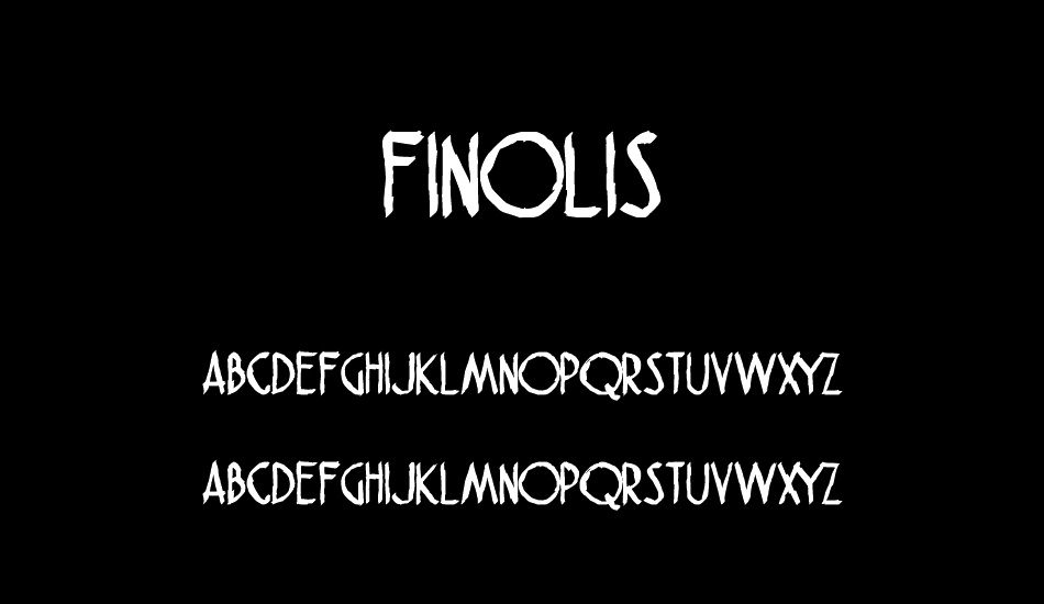 FINOLIS font