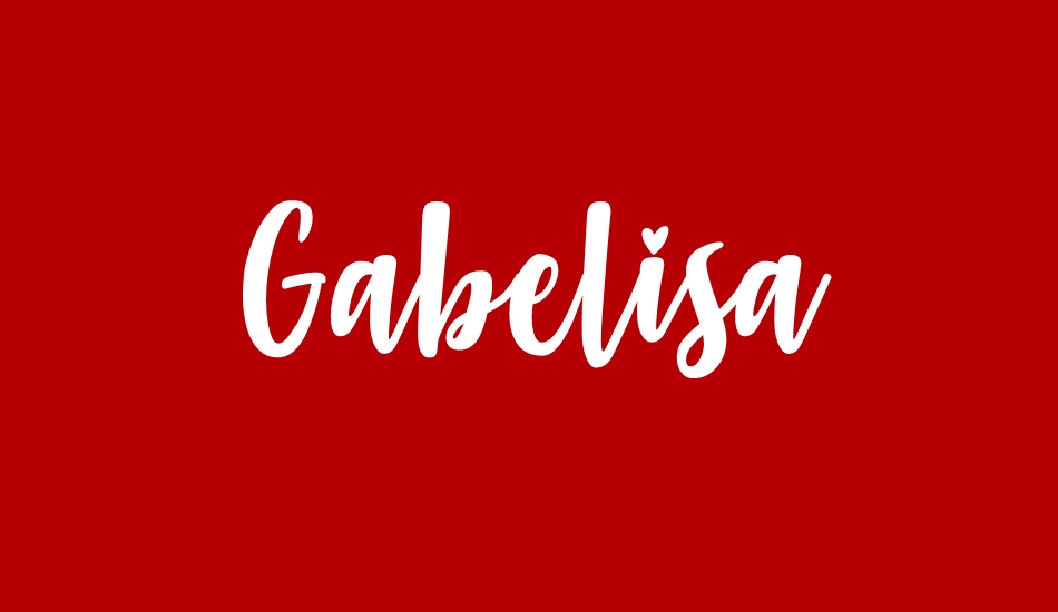 Gabelisa font big