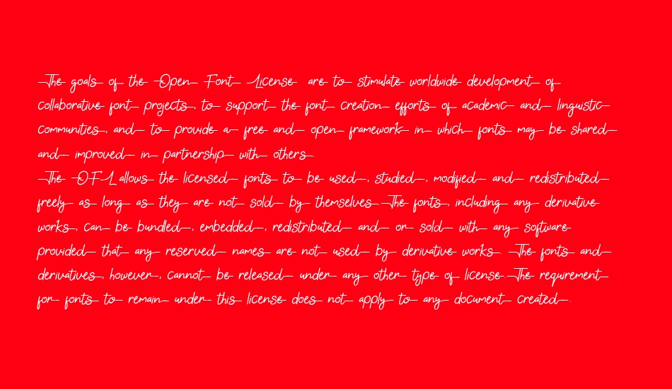 Gabuek Script font 1