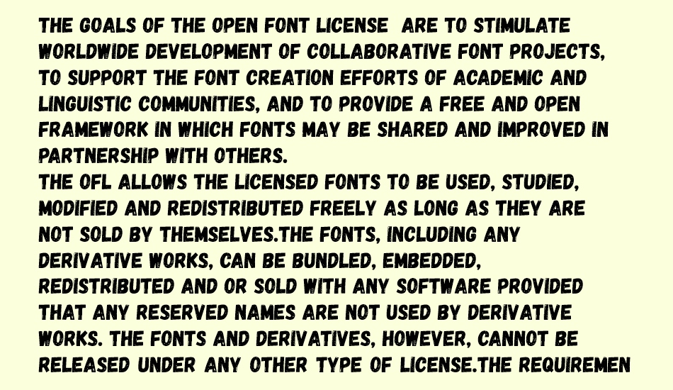 gagalin font 1