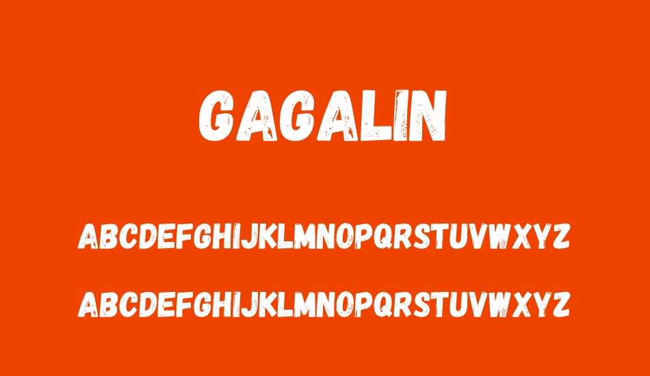 gagalin font