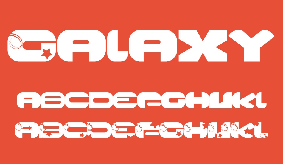 Galaxy font