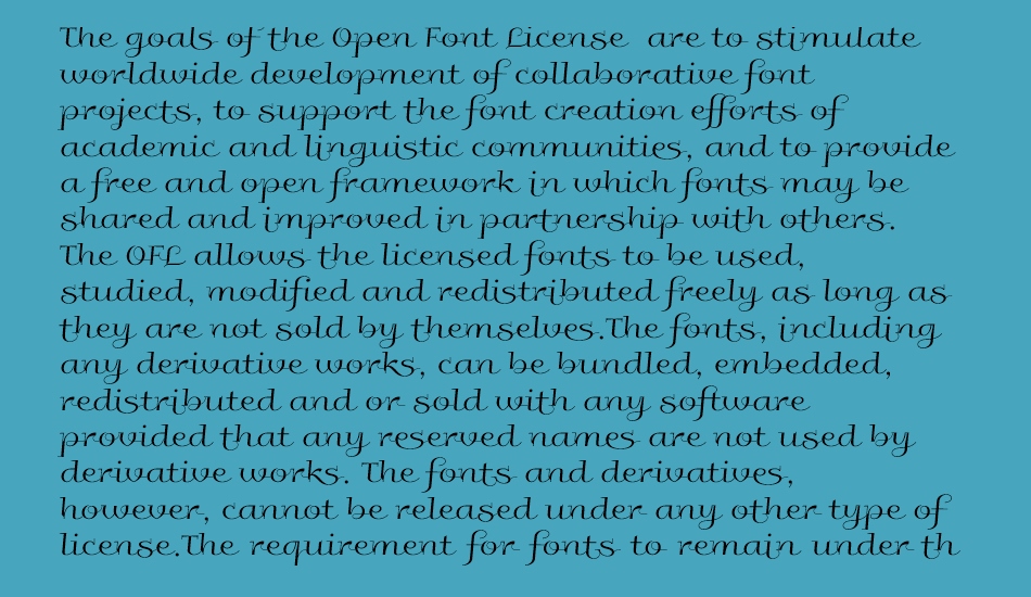 galberik font 1