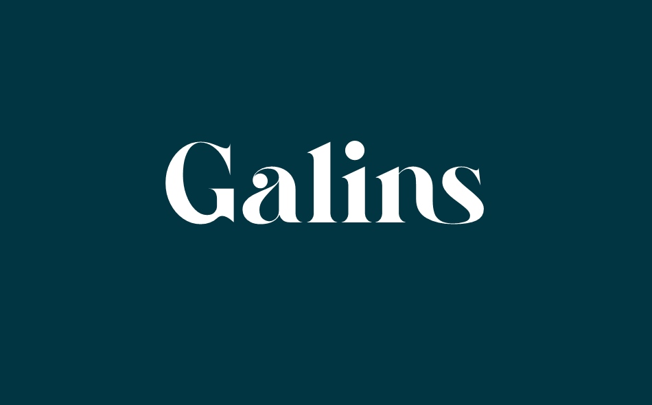 Galins font big