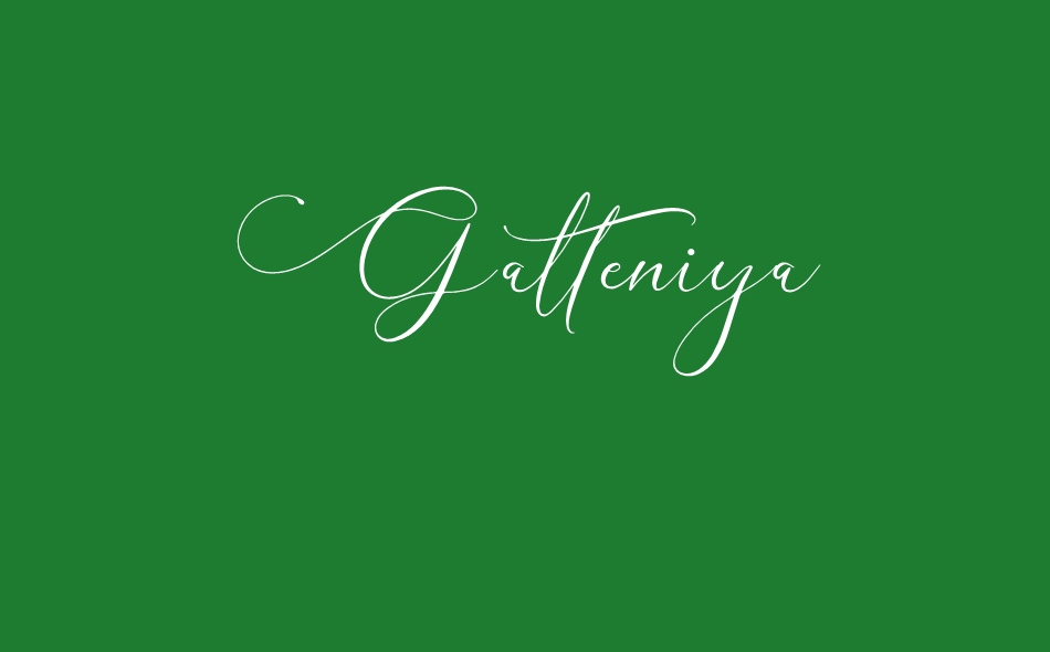 Galteniya font big