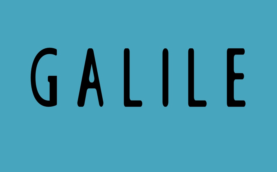 Galileo Fixed Zoom font big