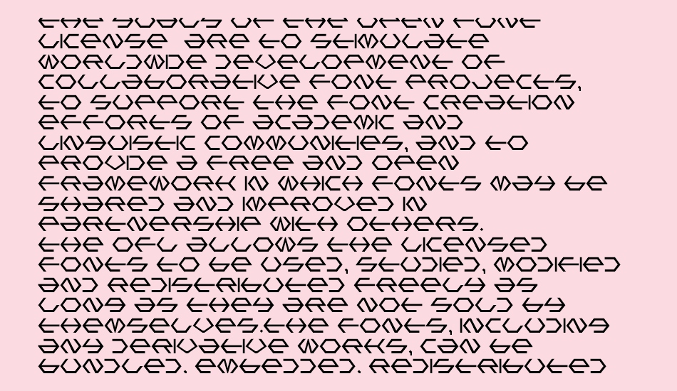 Gamma Sentry font 1