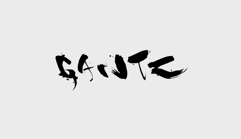 gantz font big