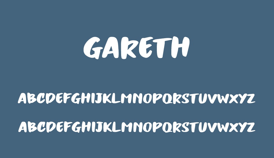 gareth font