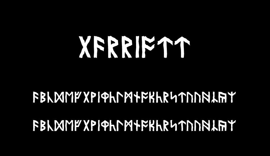 Garriott font