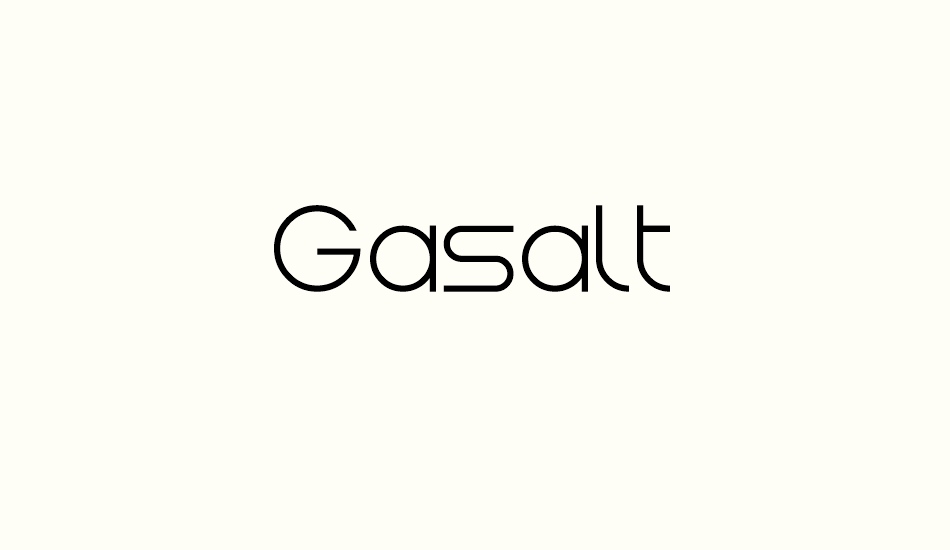 Gasalt font big