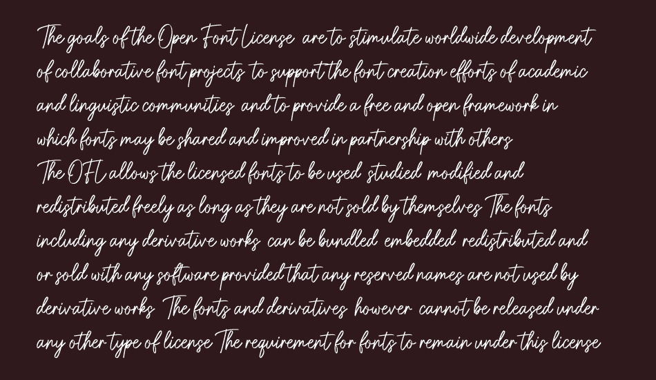 Gatteway Signature font 1
