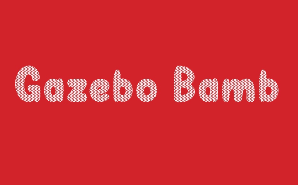 Gazebo Bamboo font big