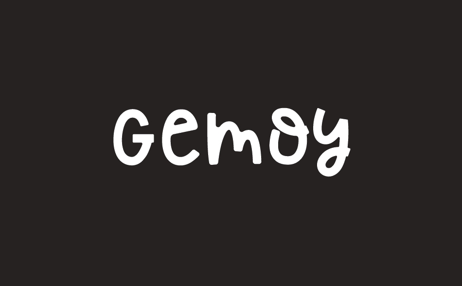 Gemoy font big