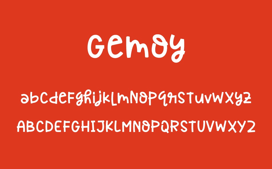 Gemoy font