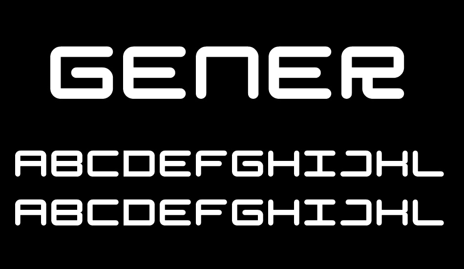 Generation font