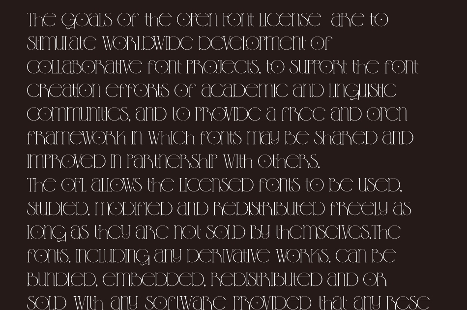 Gento Dream font 1