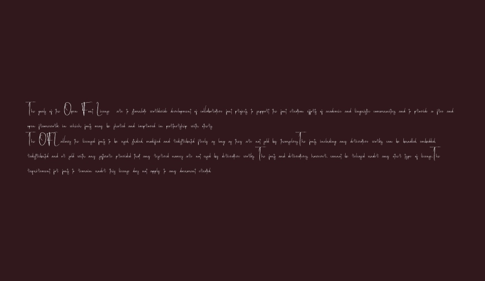 Geovanice font 1