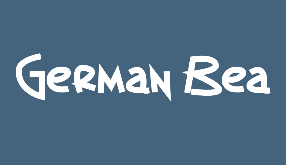 German Beauty font big