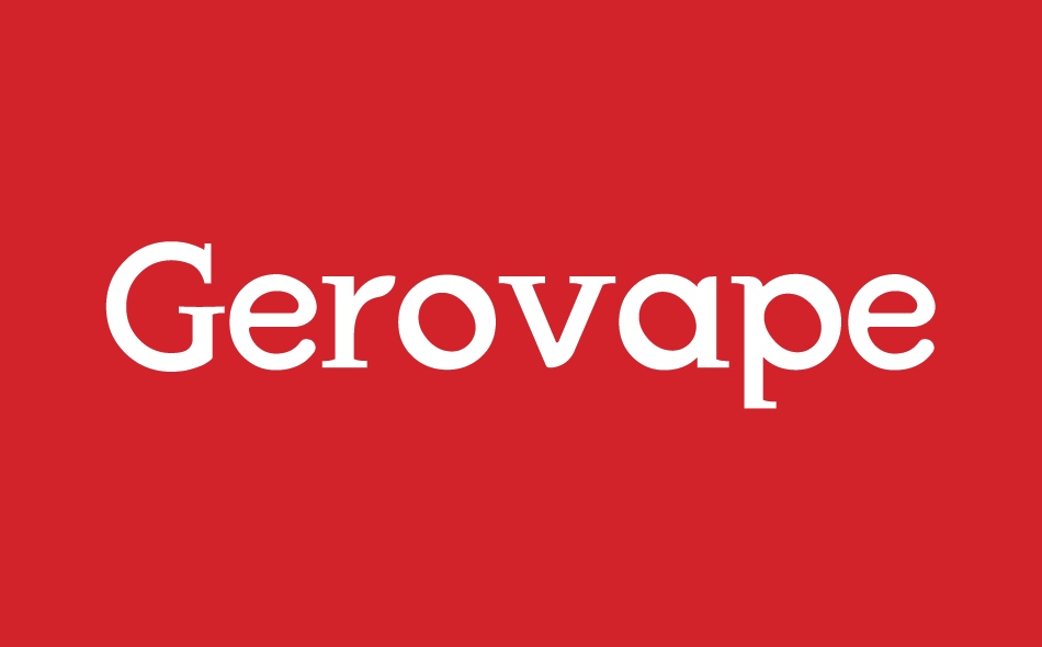 Gerovape font big