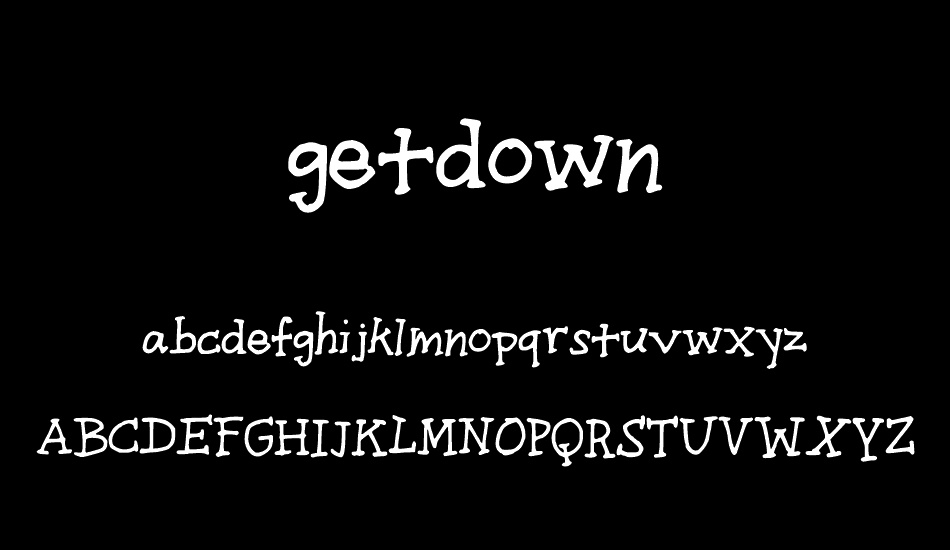 getdown font