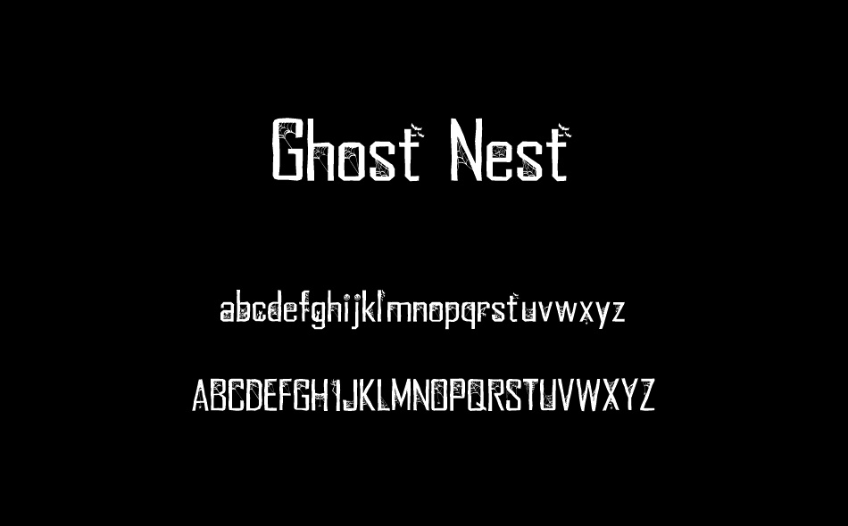 Ghost Nest font