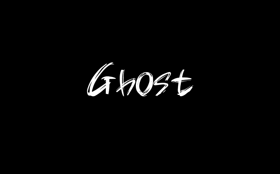 Ghost font big