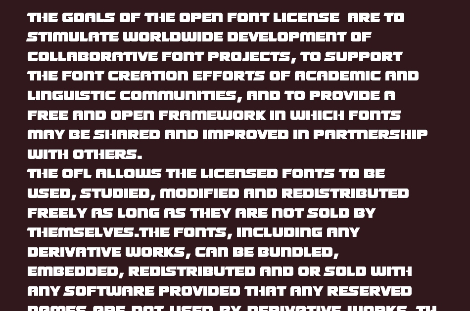 Giant Robots font 1