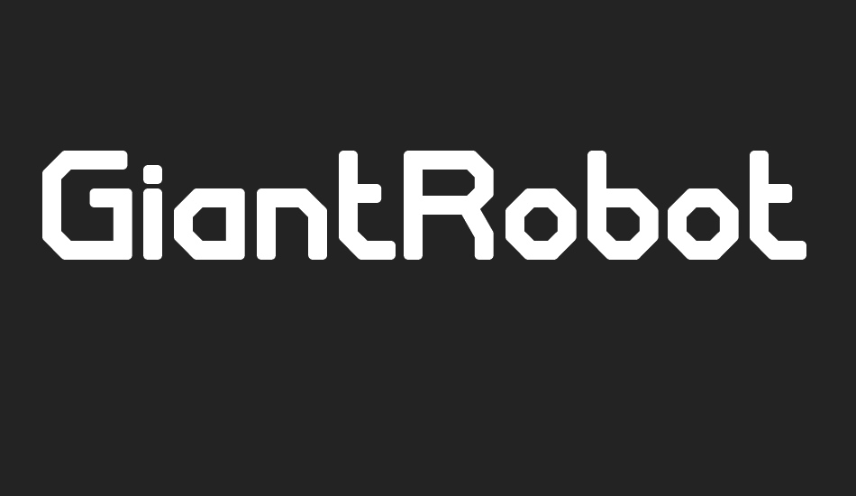 GiantRobotArmy Med font big