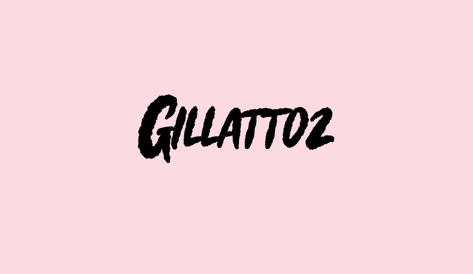 Gillattoz font big