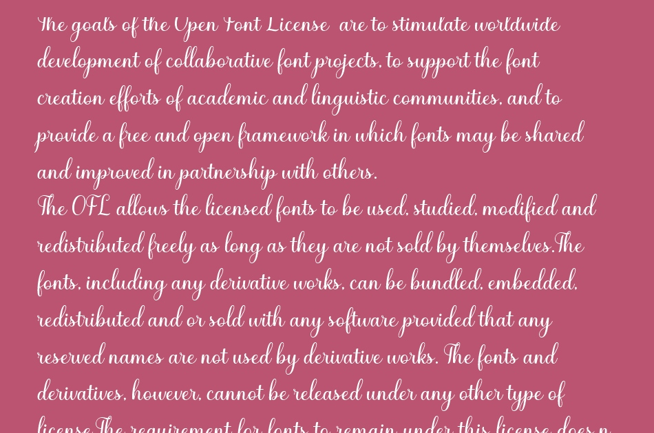 Gladista Script font 1