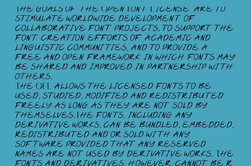 Glemor Typeface font 1