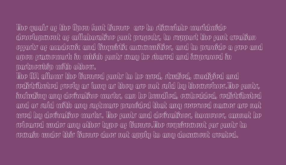 glidesketch font 1