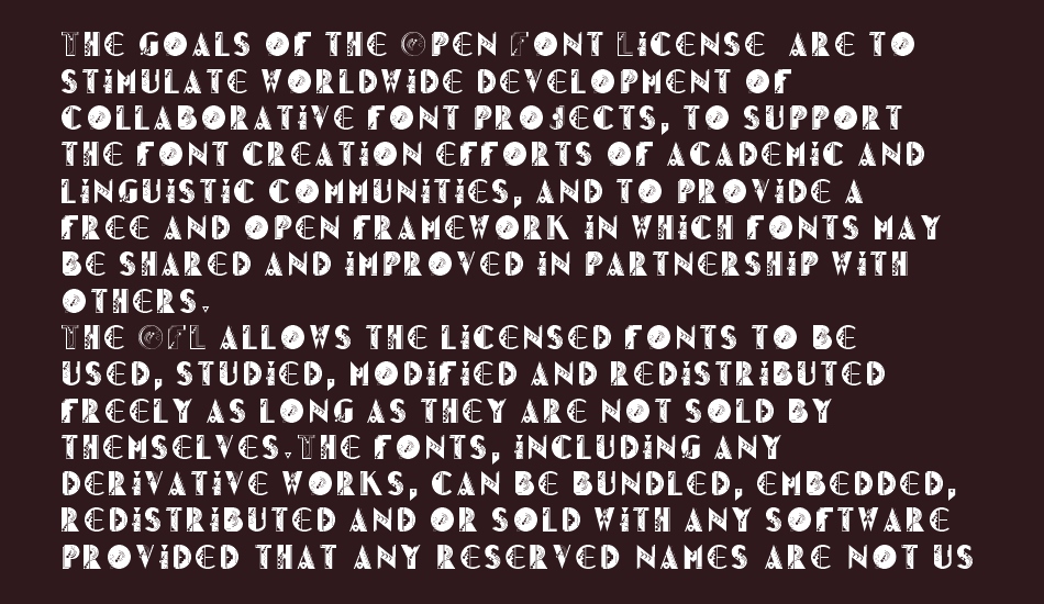 Glitter font 1