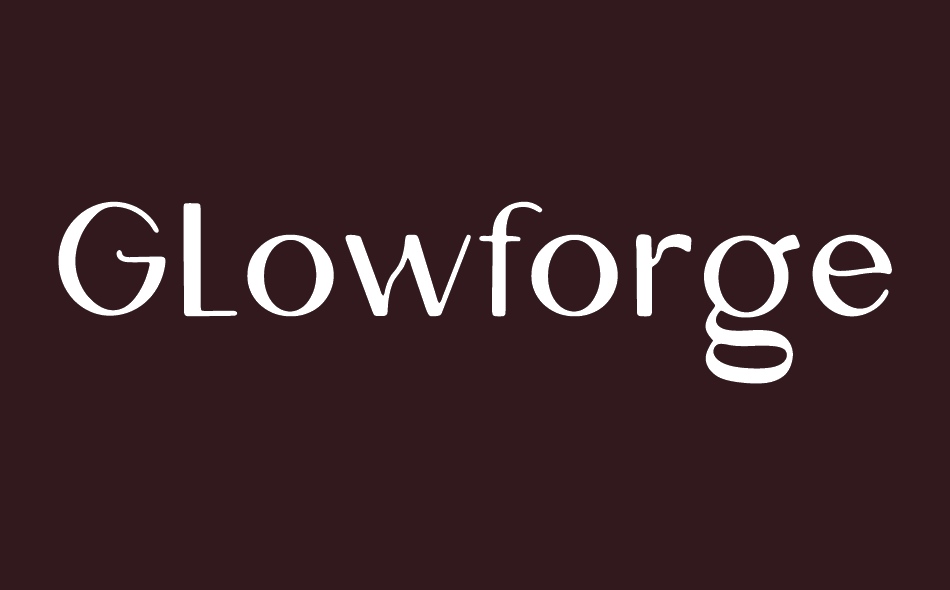 Glowforge font big