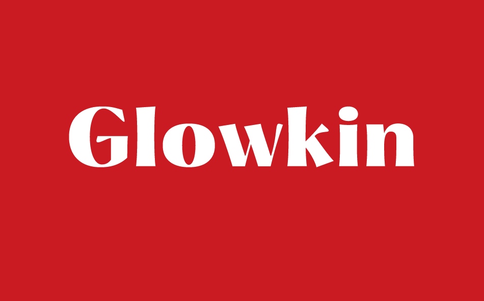 Glowkin font big