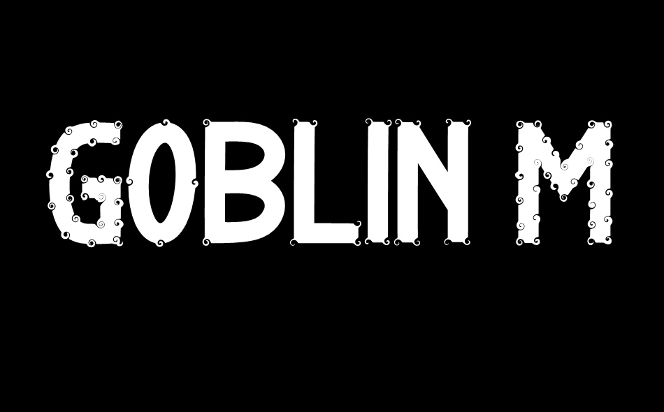 Goblin Monster font big