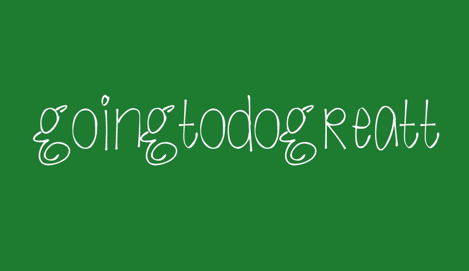 goingtodogreatthings font big