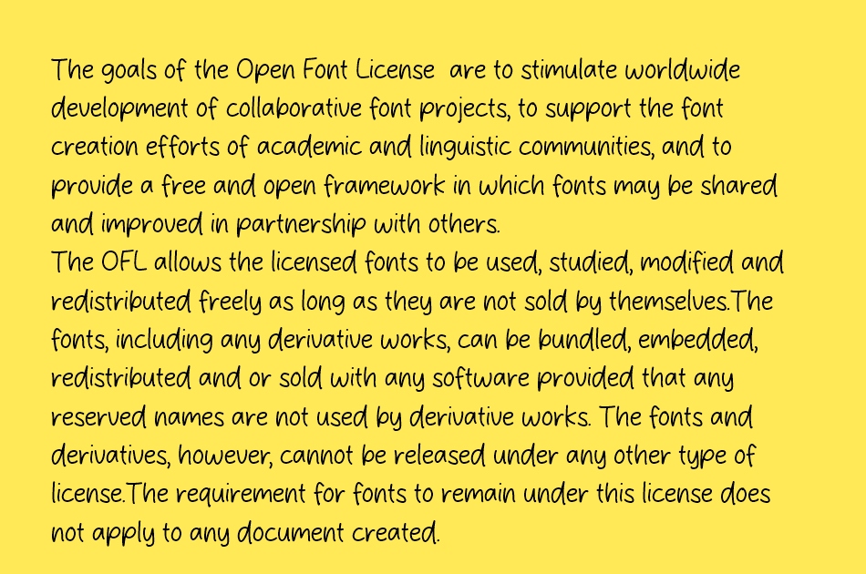 Gold Notes font 1