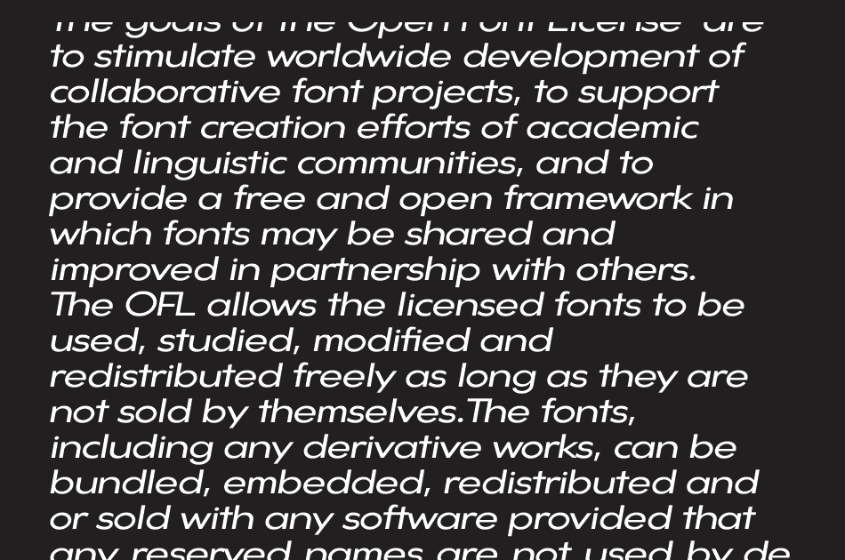 Gonzi Expanded font 1