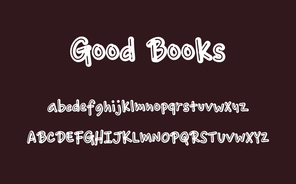 Good Books font