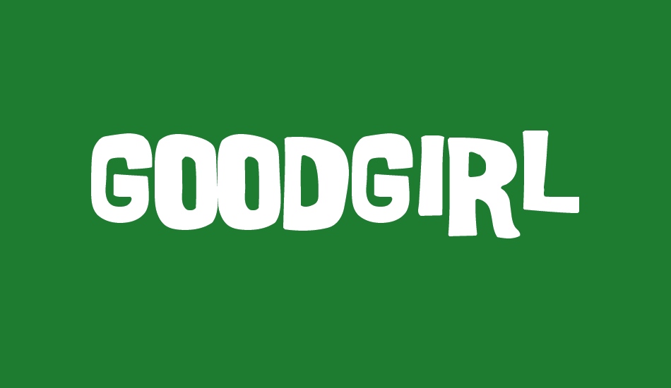 GoodGirl font big