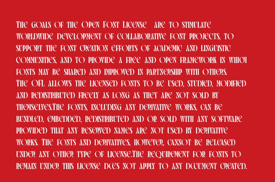 Goodness Sacred Wonder font 1