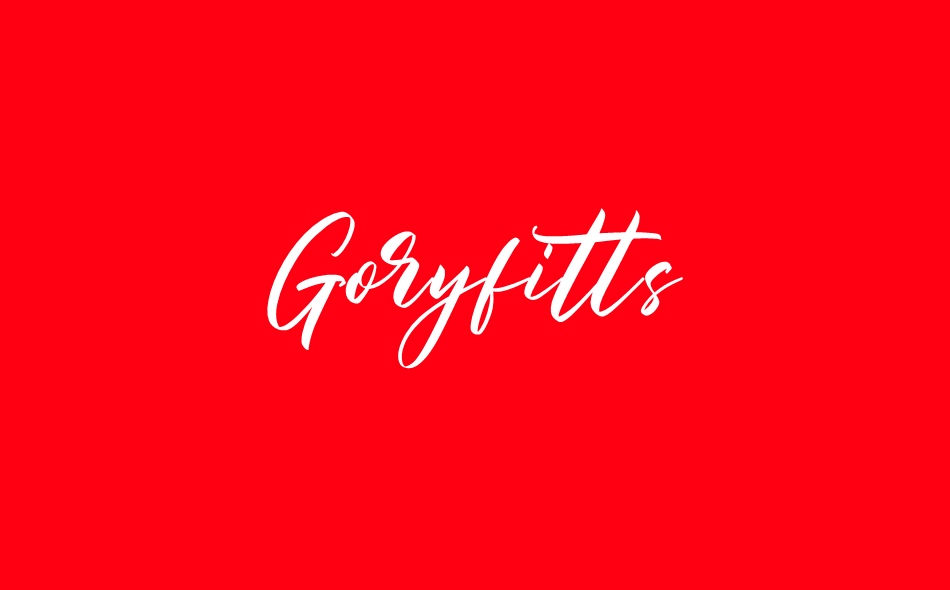 Goryfitts font big